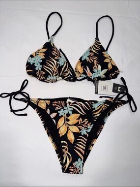 RIP CURL SUN DANCE TRIANGLE SET BLACK, M